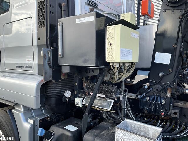 Přeprava kontejnerů Man TGS 35.480 Euro 6 8x4 Deuringer Garagetransporter
