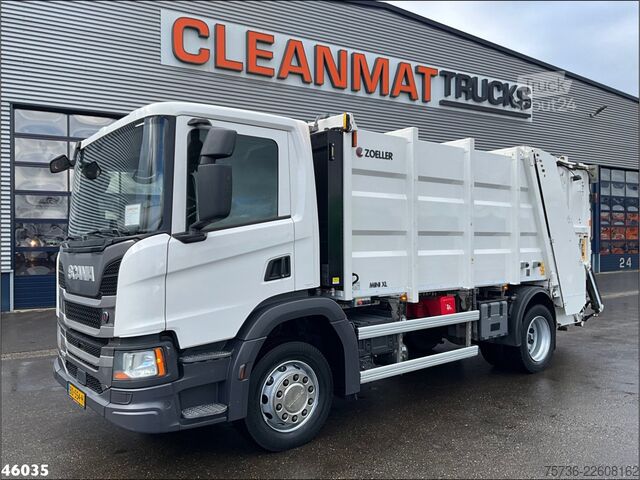 مركبة جمع النفايات Scania P 320 Euro 6 Zoeller 11 m³ Just 157.459 km!
