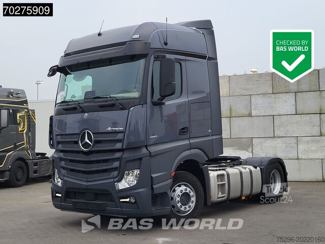 Standaard trekker Mercedes Actros 1851 4X2 BigSpace 2x Tanks