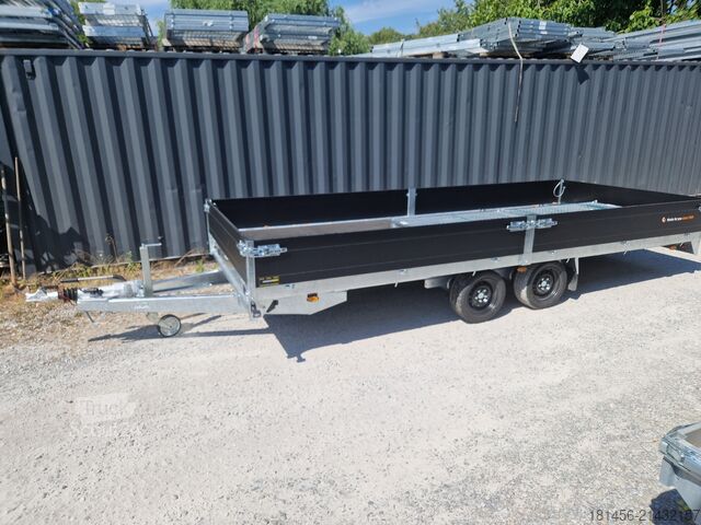 Car trailer Saris Pritschenhochlader 3500kg PL HD 506 204