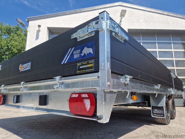 Car trailer Saris Pritschenhochlader 3500kg PL HD 506 204