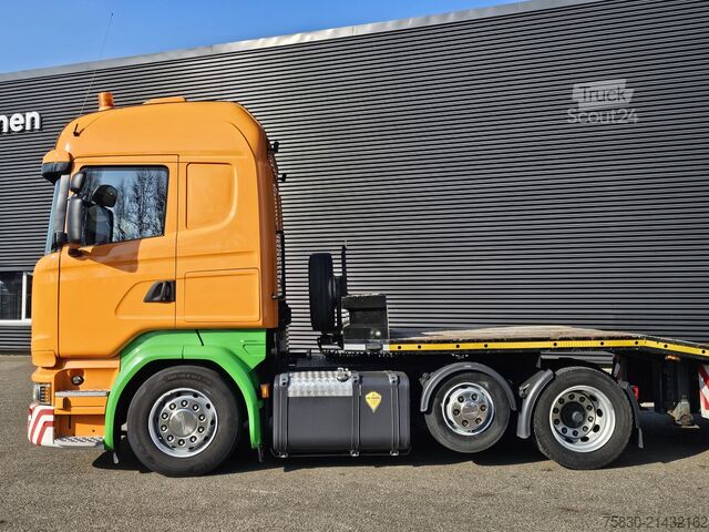 Osa SZM Scania R450 6x2 + NOOTEBOOM 3 AXLE TRAILER / LOW LOADER