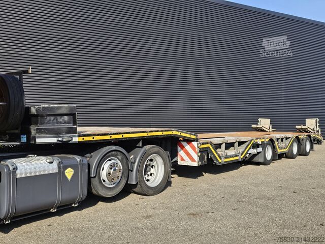 Nooteboom remorque 3 essieux + Scania R450 6x2 Nooteboom 3 AXLE TRAILER + SCANIA R450 6x2