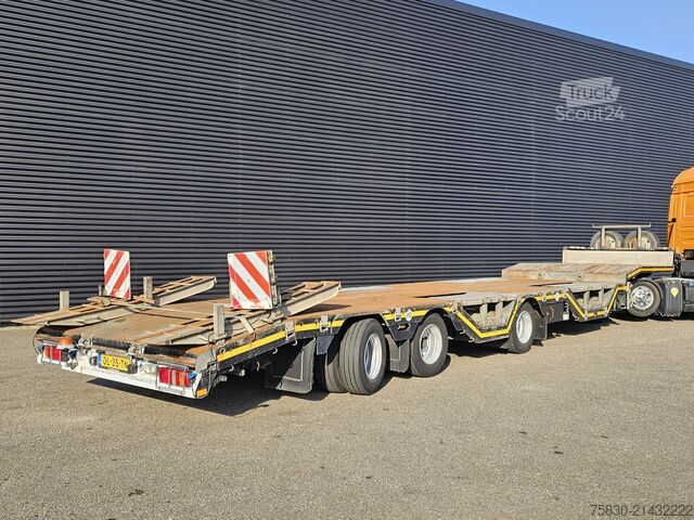 Nooteboom remorque 3 essieux + Scania R450 6x2 Nooteboom 3 AXLE TRAILER + SCANIA R450 6x2