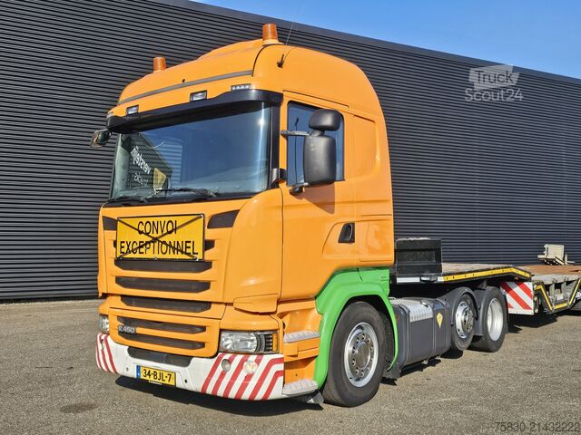 Nooteboom remorque 3 essieux + Scania R450 6x2 Nooteboom 3 AXLE TRAILER + SCANIA R450 6x2