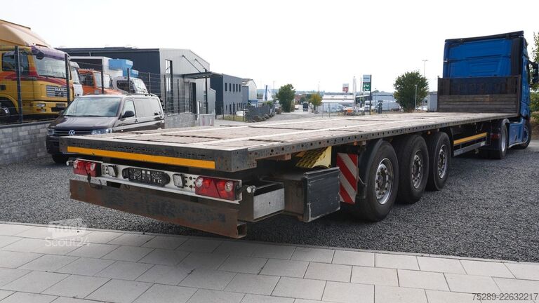 شبه مقطورة بمنصة عمل KÖGEL SN24 Plattform Liftachse SAF-Achsen Rungen