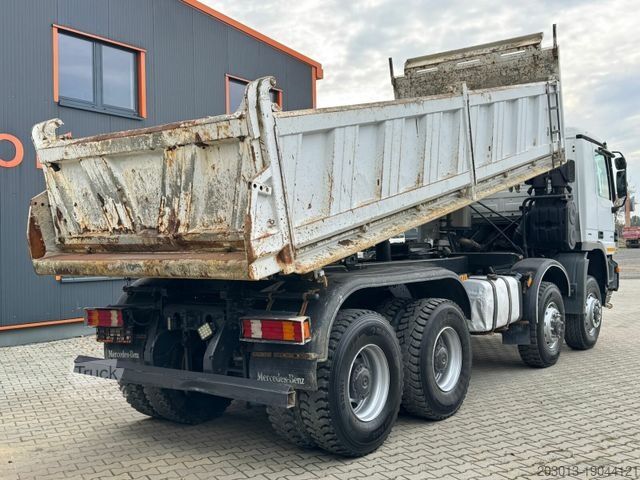Camión volquete MERCEDES-BENZ ACTROS 4144 8x8 EURO4 DSK Meiller