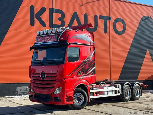Važiuoklės kabina Mercedes-Benz Actros 2863 6x4 GIGASPACE / HYDRAULICS / CHASSI...