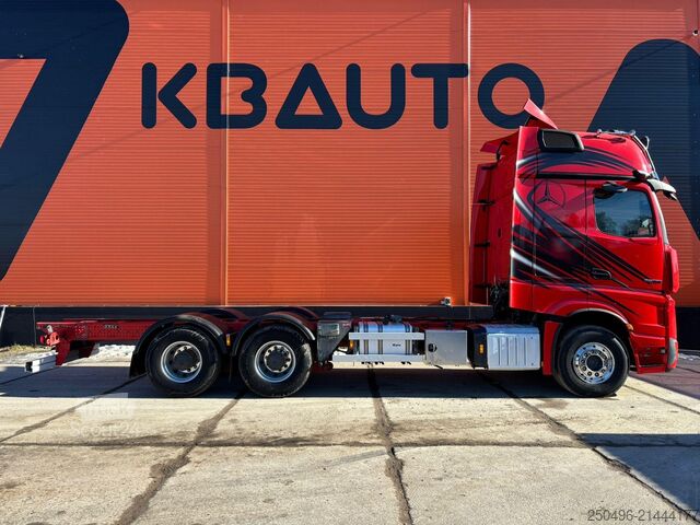 Važiuoklės kabina Mercedes-Benz Actros 2863 6x4 GIGASPACE / HYDRAULICS / CHASSI...