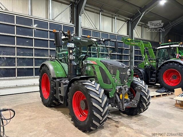 Traktör Fendt 724 S4 Profi Plus