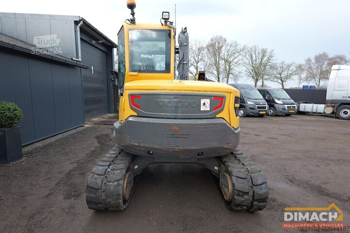 Excavadora Volvo ECR88 Monogiek - airco - draaisorteer hamer lei...