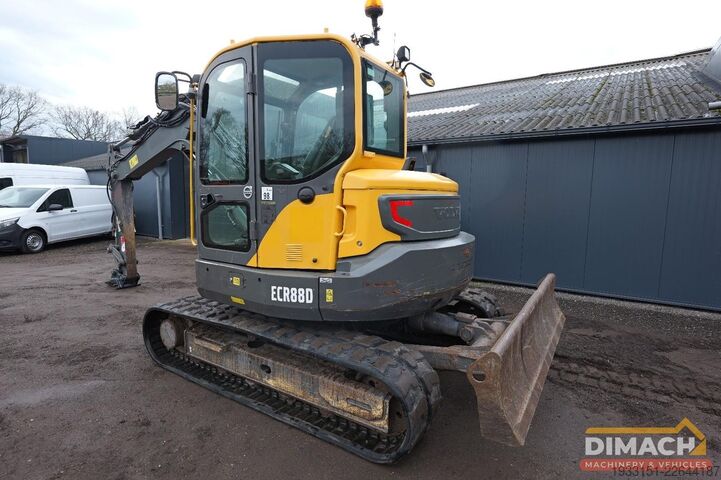 Excavadora Volvo ECR88 Monogiek - airco - draaisorteer hamer lei...