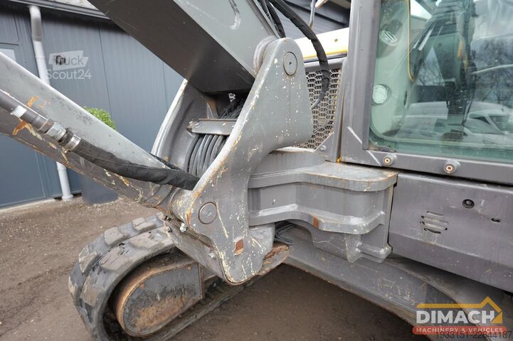 Excavadora Volvo ECR88 Monogiek - airco - draaisorteer hamer lei...