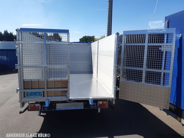 Kiper prikolica TwinTrailer TT 35-40 | Bordwandaufsatz | Flachplane