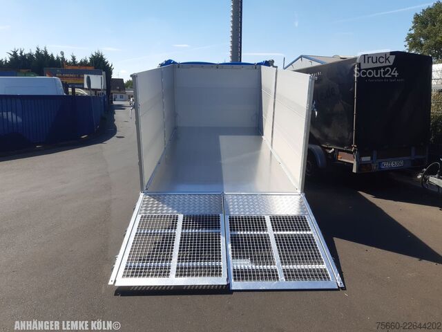 Kiper prikolica TwinTrailer TT 35-40 | Bordwandaufsatz | Flachplane