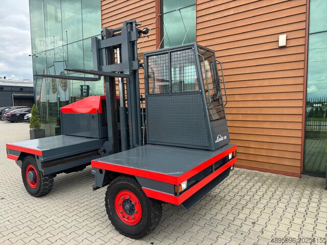 Zijladende vorkheftruck Linde S50/ Mast with free lift