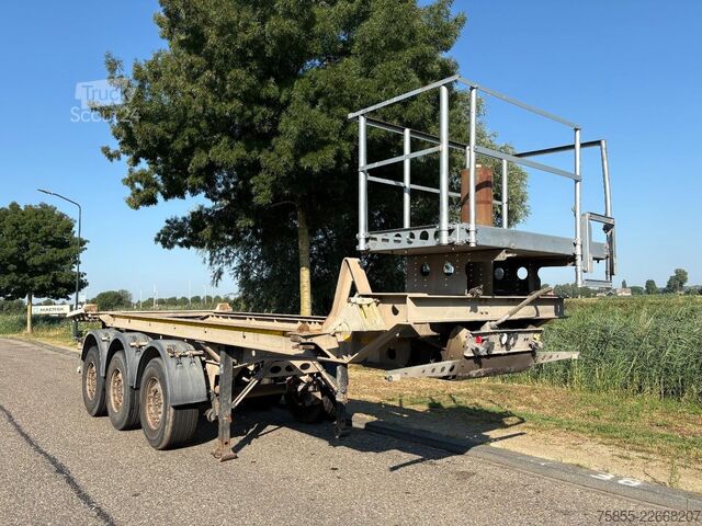 Konténerszállítás Schmitz Cargobull Gotha SGF S3 20FT Kipper-Tipper-Kiep / 1x Lift-Axle /...