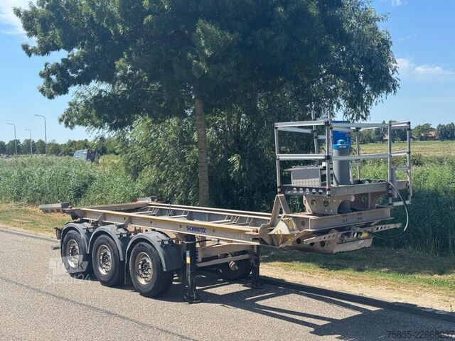 Transport af containere Schmitz Cargobull SGF*S3 20FT Kipper-Tipper-Kiep / 1x Lift-Axle /...