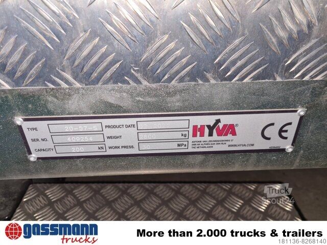 Kroghejselastbil T20-57-S Abrollanlage, 10x VORHANDEN!