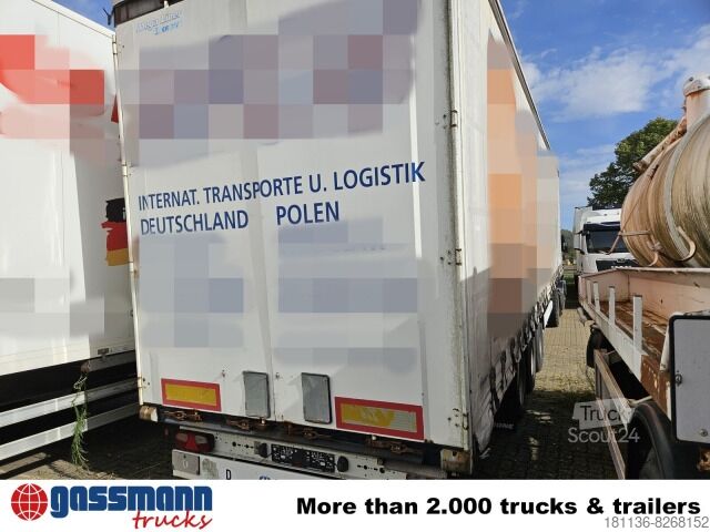Semi-remorque bâchée Krone SDP 27 ELG2-CS, Mega, Jumbo
