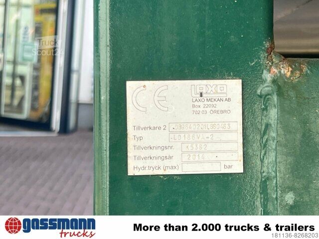 Specialios paskirties sunkvežimis LAXO LD 186 VA-2 Absetzanlage, Funk