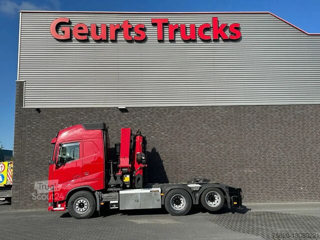 Camion-grue Volvo FH 500 6X2 TREKKER / SATTELZUG/TRACTOR UNIT/ CA...