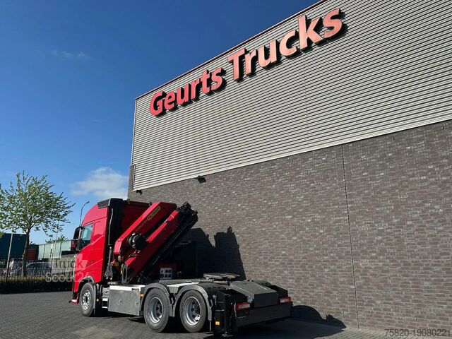Camion-grue Volvo FH 500 6X2 TREKKER / SATTELZUG/TRACTOR UNIT/ CA...