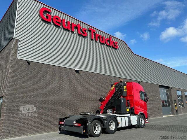 Camion-grue Volvo FH 500 6X2 TREKKER / SATTELZUG/TRACTOR UNIT/ CA...