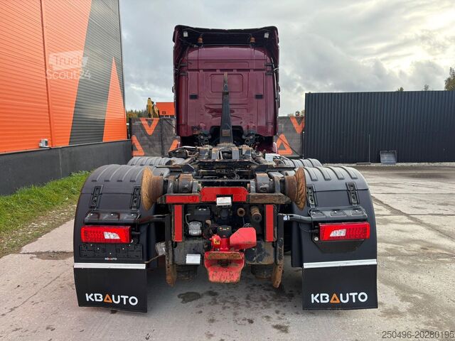Kablio rankenos sistema Scania R 490 6x2*4 UNDERBODY SCRAPER / RETARDER / PALI...
