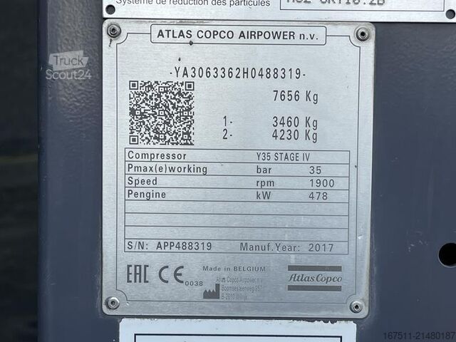 Compresseur frigorifique Atlas Copco Y 35 - N