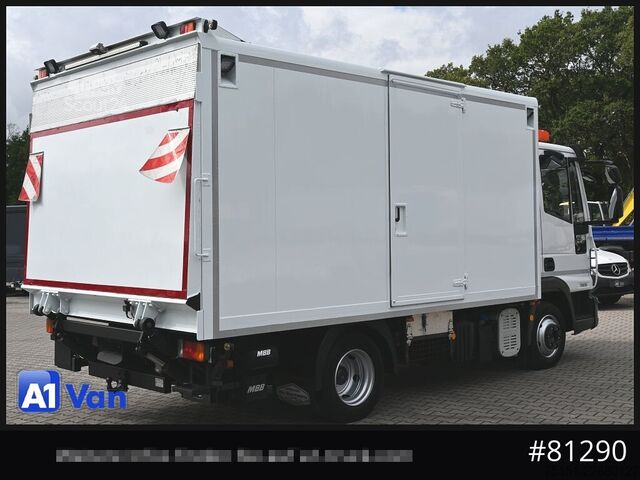 Transporter mit Koffer IVECO Eurocargo 75E16 Koffer, LBW, Klima, 2x AHK