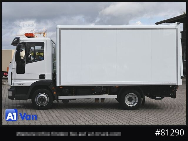 Transporter mit Koffer IVECO Eurocargo 75E16 Koffer, LBW, Klima, 2x AHK