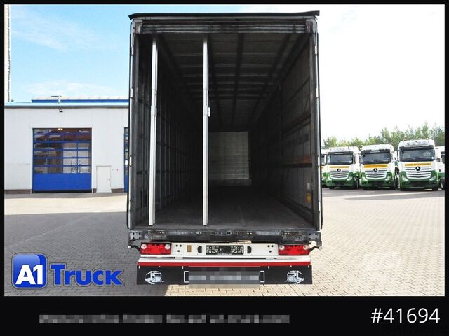 Öppen semitrailer med kapell SCHMITZ Speed Curtain, Lift 455/40 R 22.5, Hubdach,