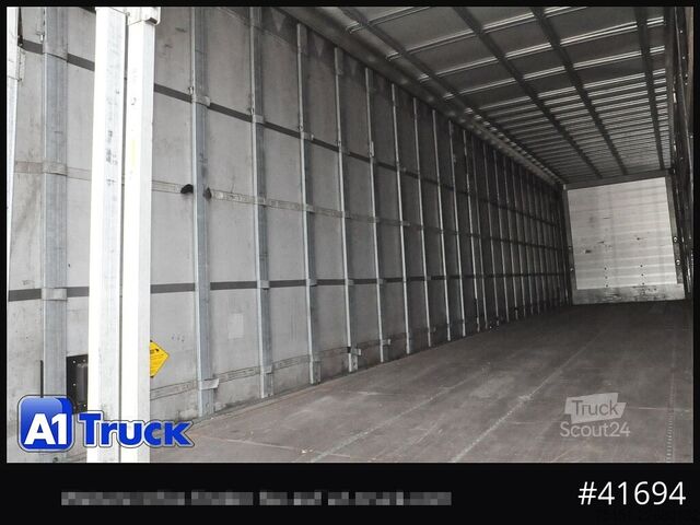 Öppen semitrailer med kapell SCHMITZ Speed Curtain, Lift 455/40 R 22.5, Hubdach,