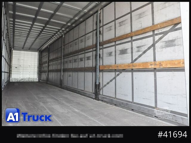 Öppen semitrailer med kapell SCHMITZ Speed Curtain, Lift 455/40 R 22.5, Hubdach,