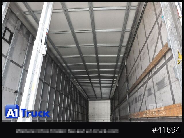 Öppen semitrailer med kapell SCHMITZ Speed Curtain, Lift 455/40 R 22.5, Hubdach,