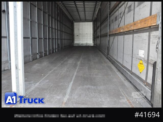 Öppen semitrailer med kapell SCHMITZ Speed Curtain, Lift 455/40 R 22.5, Hubdach,