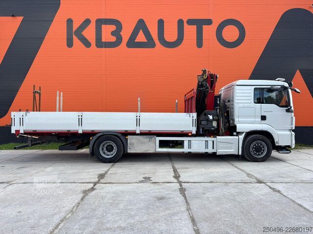 Odprto telo MAN TGS 18.420 4X4 COPMA 220.6 / PLATFORM L=6384 mm