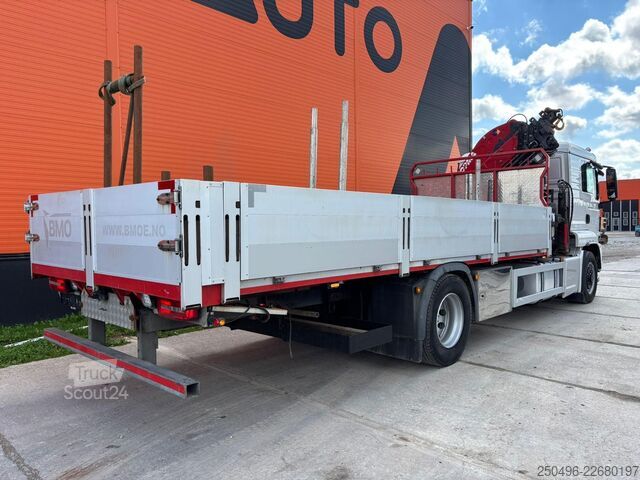 Odprto telo MAN TGS 18.420 4X4 COPMA 220.6 / PLATFORM L=6384 mm