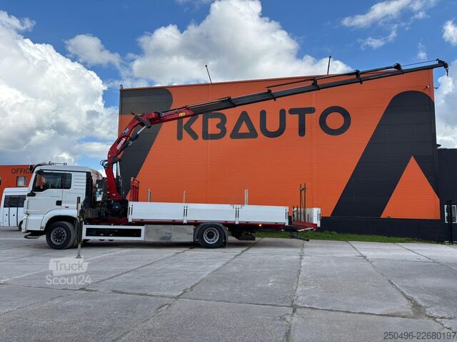 Odprto telo MAN TGS 18.420 4X4 COPMA 220.6 / PLATFORM L=6384 mm
