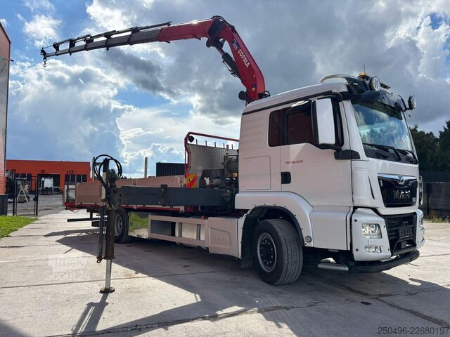 Odprto telo MAN TGS 18.420 4X4 COPMA 220.6 / PLATFORM L=6384 mm