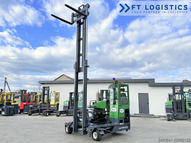 чотири-напрямний навантажувач Combilift C4500 GAS DUPLEX 5500 FORK POSITIONER
