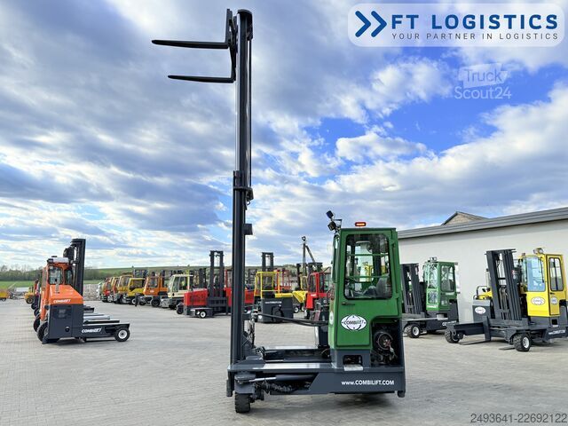 чотири-напрямний навантажувач Combilift C4500 GAS DUPLEX 5500 FORK POSITIONER