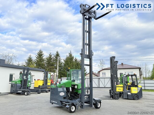 чотири-напрямний навантажувач Combilift C4500 GAS DUPLEX 5500 FORK POSITIONER