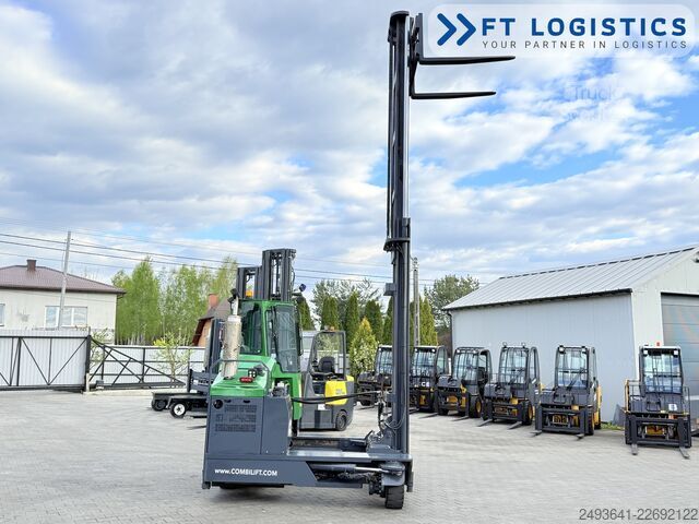 чотири-напрямний навантажувач Combilift C4500 GAS DUPLEX 5500 FORK POSITIONER