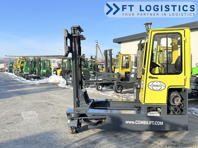 чотири-напрямний навантажувач Combilift C3000 GAS DUPLEX PLATFORM 1500 FREE LIFT