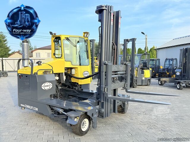 чотири-напрямний навантажувач Combilift C4000 DIESEL TRIPLEX 6000 FORK POSITIONE
