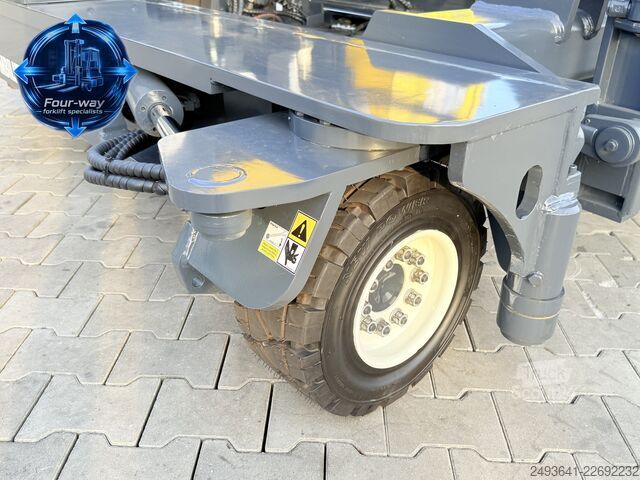 чотири-напрямний навантажувач Combilift C4000 DIESEL TRIPLEX 6000 FORK POSITIONE