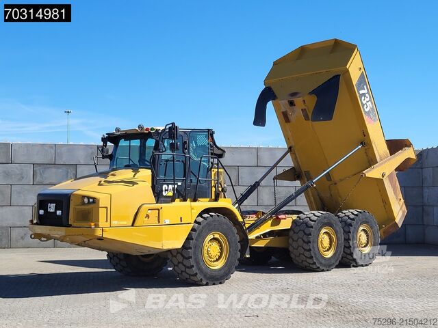Φορτηγό ανατρεπόμενο Caterpillar 735