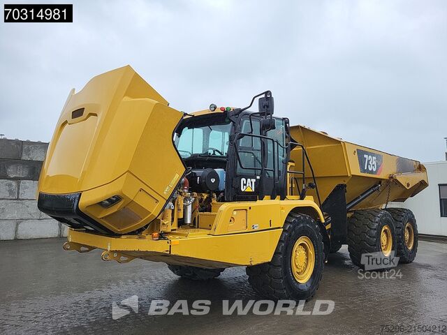 Φορτηγό ανατρεπόμενο Caterpillar 735
